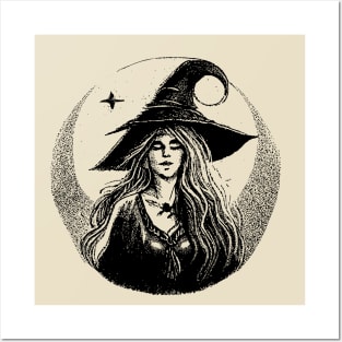 Vintage Witch Posters and Art